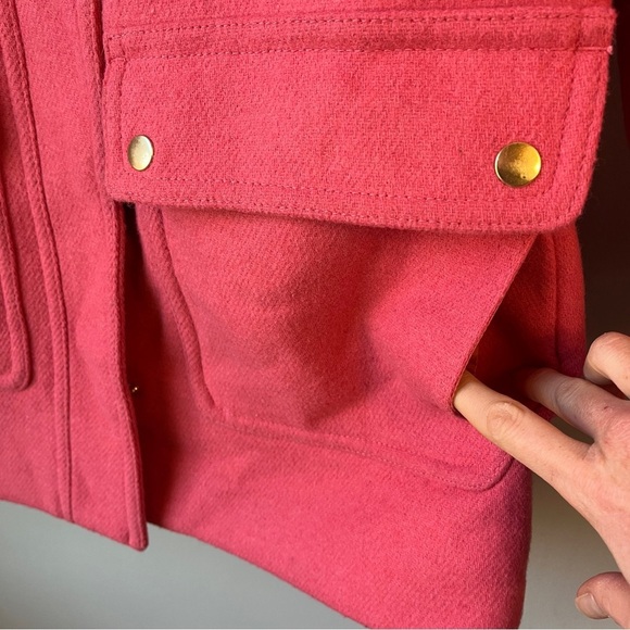 J. Crew Pink Vail Parka Coat - Picture 9 of 14